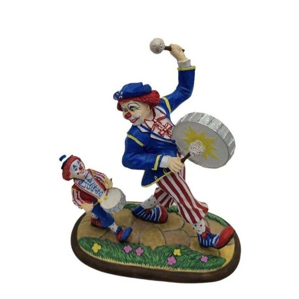 Vintage Danbury Mint Classic Clown Strike Up The Band Francis Barnum 1994